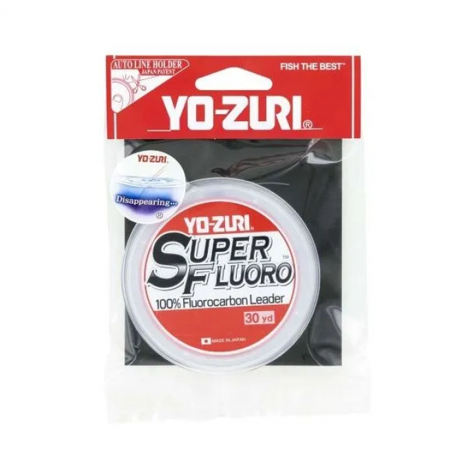Флюорокарбон YO-ZURI SUPERFLUORO 30YDS 12Lbs 6kg (0.297mm) R1485-NC