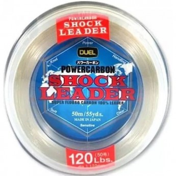 Леска YO-ZURI DUEL POWERCARBON SHOCK LEADER FLUORO 100%/50m 8Lbs/4Kg (0.235mm)