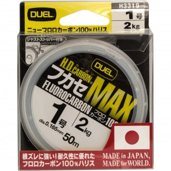 Леска YO-ZURI H.D.CARBON MAX FC 50м 1.0-0.165мм 2кг Леска YO-ZURI H.D.CARBON MAX FC 50м 1.0-0.165мм 2кг
