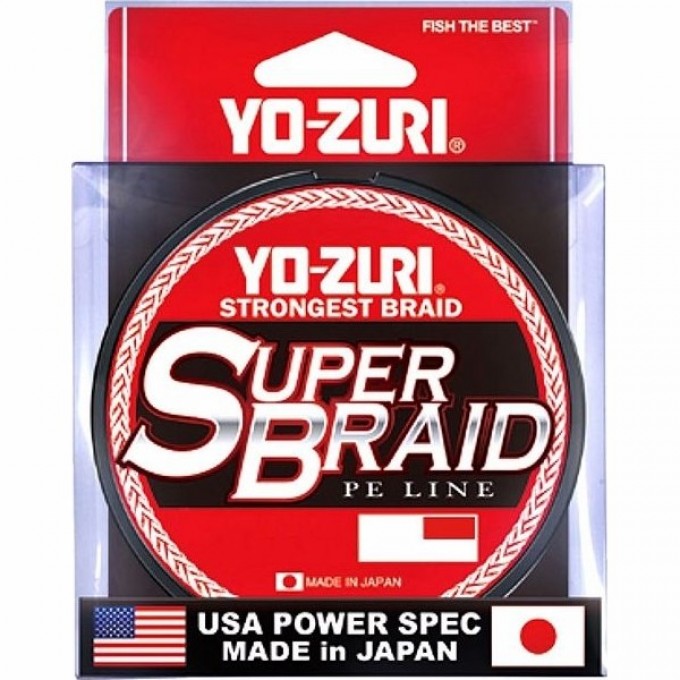 Шнур плетеный YO-ZURI PE SUPERBRAID 0,28 мм, 135 м (yellow) R1259-Y Шнур плетеный YO-ZURI PE SUPERBRAID 0,28 мм, 135 м (yellow) R1259-Y