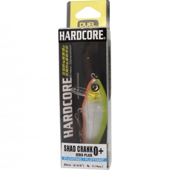 Воблер YO-ZURI DUEL HARDCORE SHAD CRANK 0+ 65F R1183 GPCL